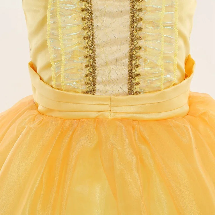 Kids Belle Beauty and the Beast Ball Gown