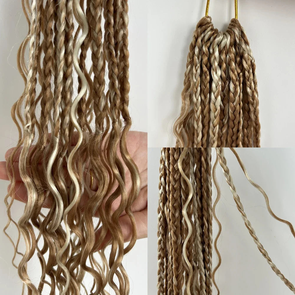 Synthetic Goddess Box Braid