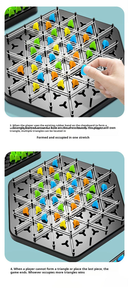 Chain Triangle Chess Game Band  Educational Interactive Game