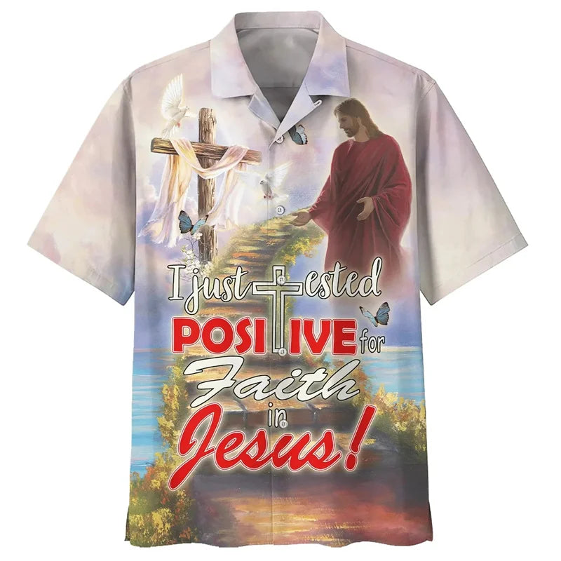 Jesus Love Me Hawaiian shirt