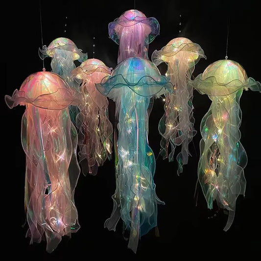 DIY Jellyfish Lantern Under The Sea