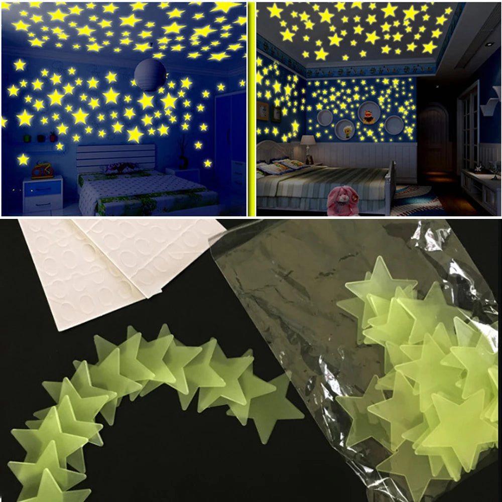 100/50/3pcs Glow in The Dark