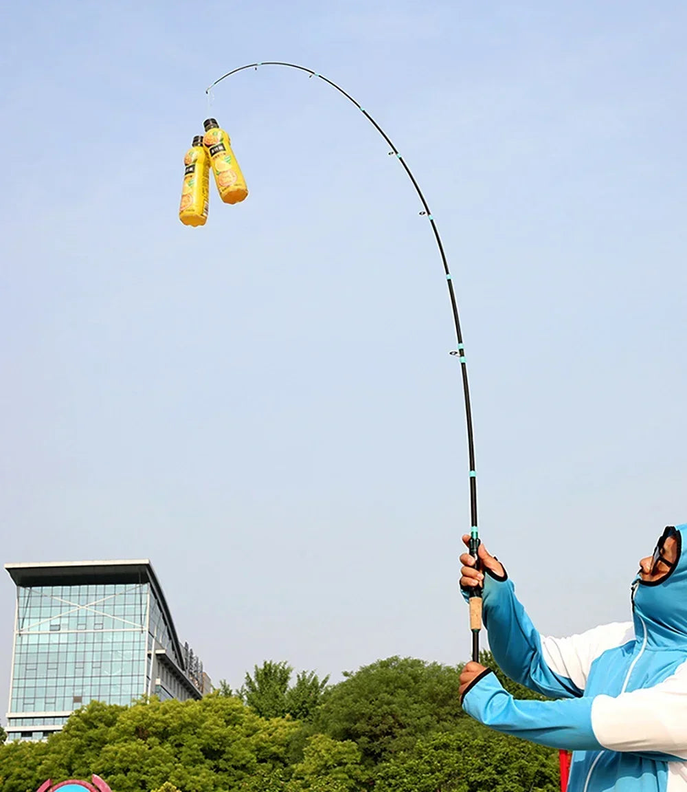 Casting Spinning Lure Fishing Rod Solid ML Tip 1.8/2.1m Ultralight Trout