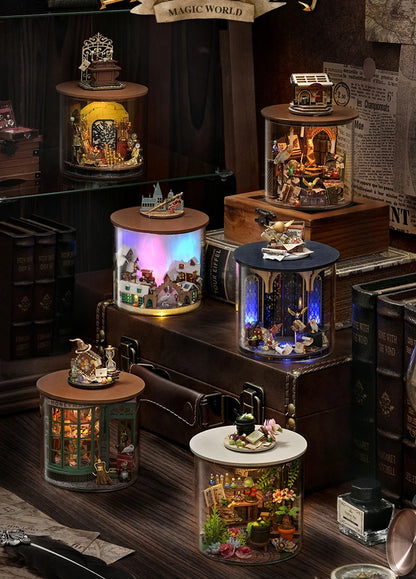 Mini DIY kit for doll house making