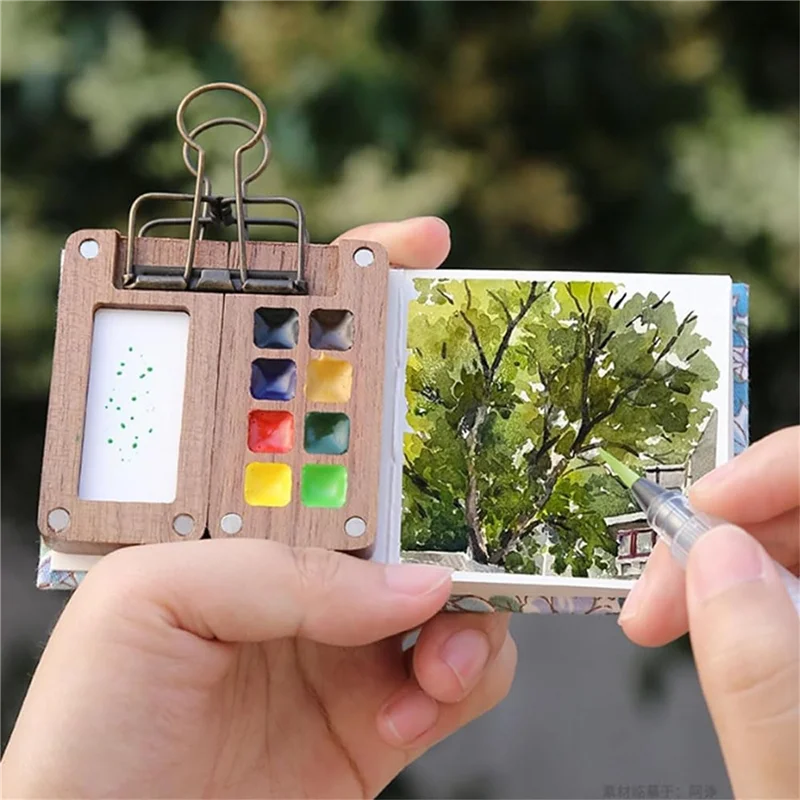 Travel Ready Paint Palette Bundle,Set, Travel Paint Palette