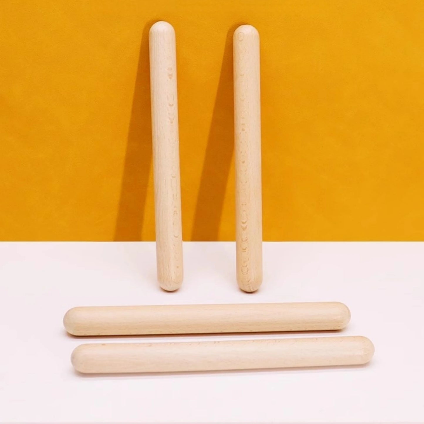 8 Inch Classical Wood Claves Musical percussion