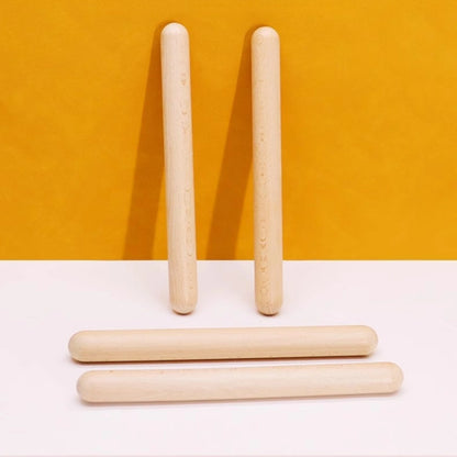 8 Inch Classical Wood Claves Musical percussion