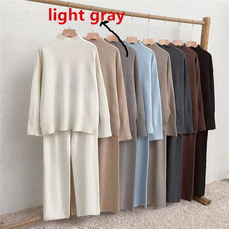 Split Women's Sweater Sets