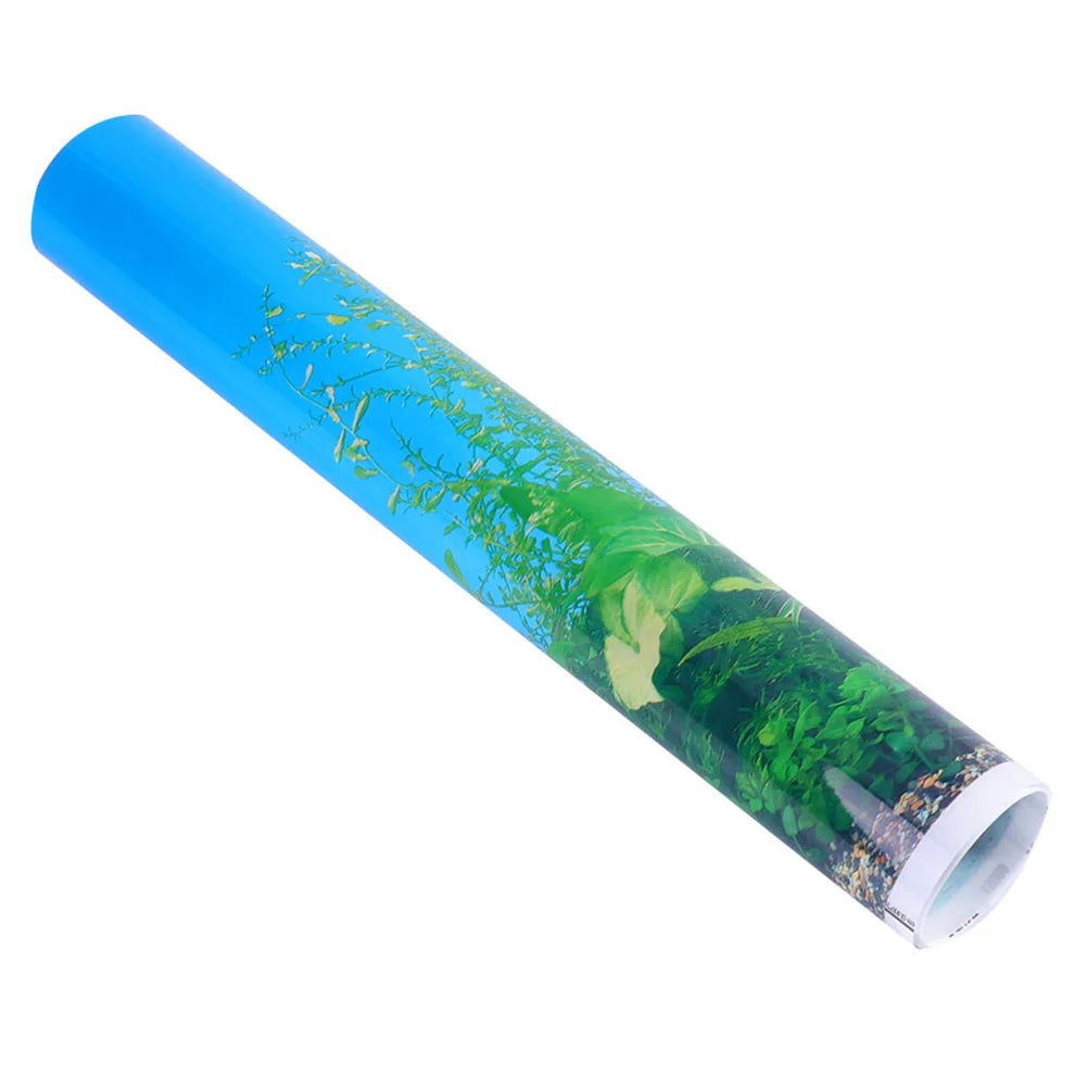 3D Landscape Double Sided Fish Tank Background