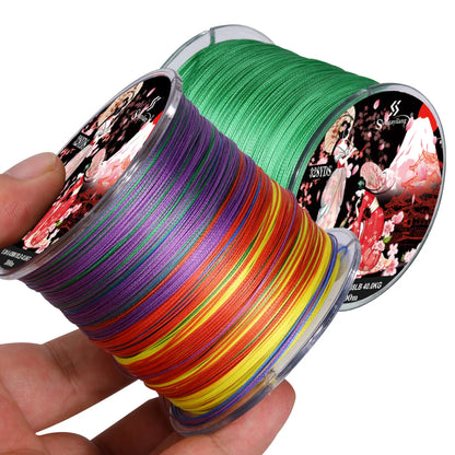 8 Strands Braided Fishing Line 100M 300M Multifilament