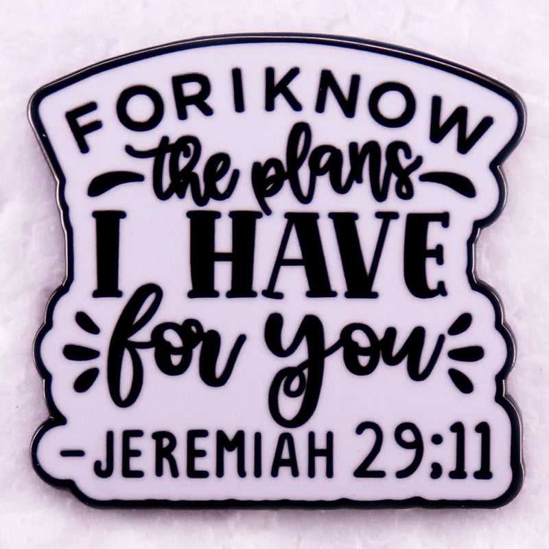 Jeremiah 29:11 For I Know the Plans I Have for You pin