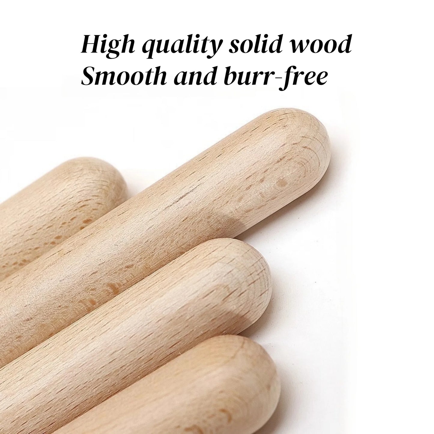 8 Inch Classical Wood Claves Musical percussion