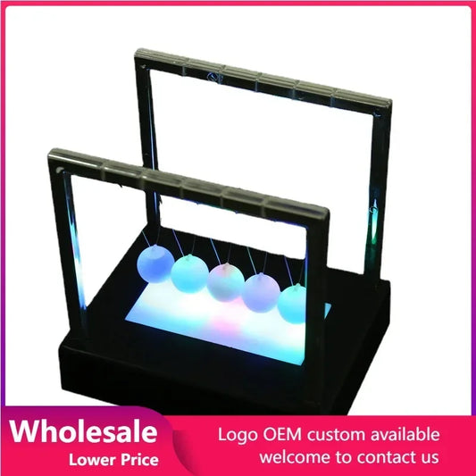 LED Light Up Toy Newton Cradle