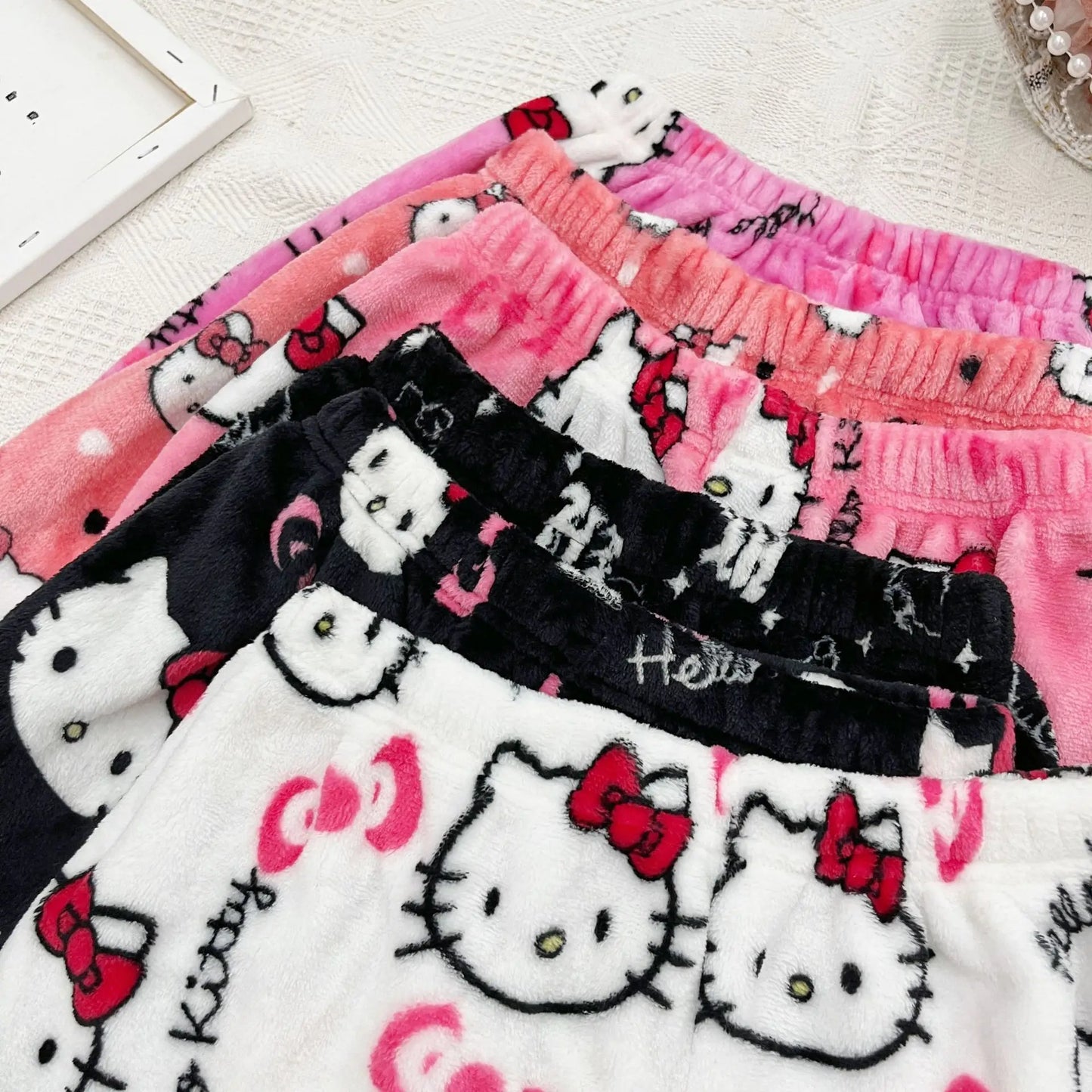 Hello Kitty fleecy pajamas