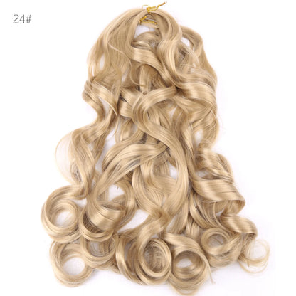 French Curly Crochet Braiding