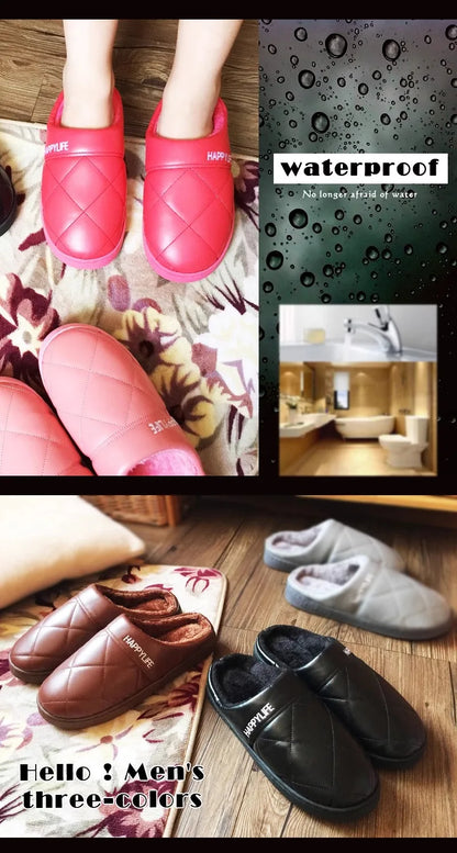 New cotton slippers for men and women