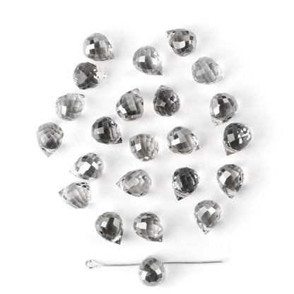 Water Drop  Crystal Glass Beads Czech