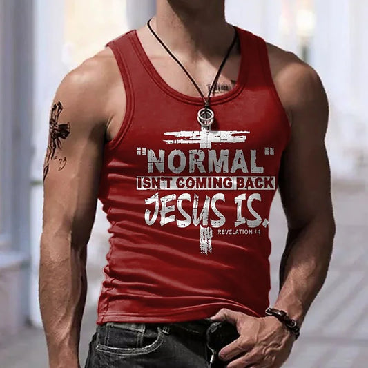Jesus Faith Theme Sleeveless Shirt