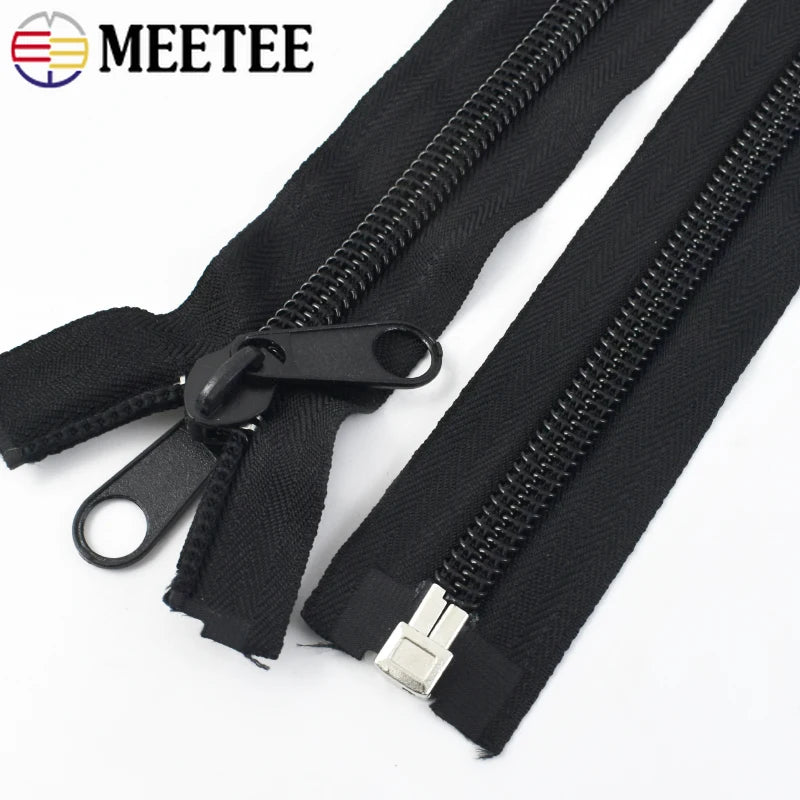 80-300cm Black 10# Nylon Zippers