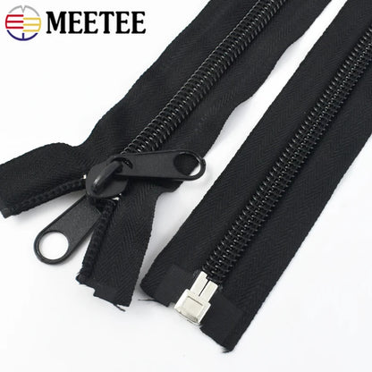 80-300cm Black 10# Nylon Zippers