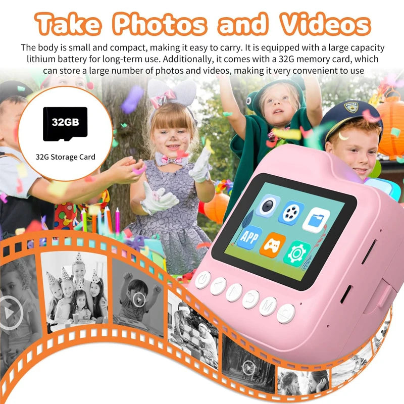 Children Camera Mini Instant camera