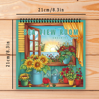 1pc, Teen Colouring Book - 30 Sheets