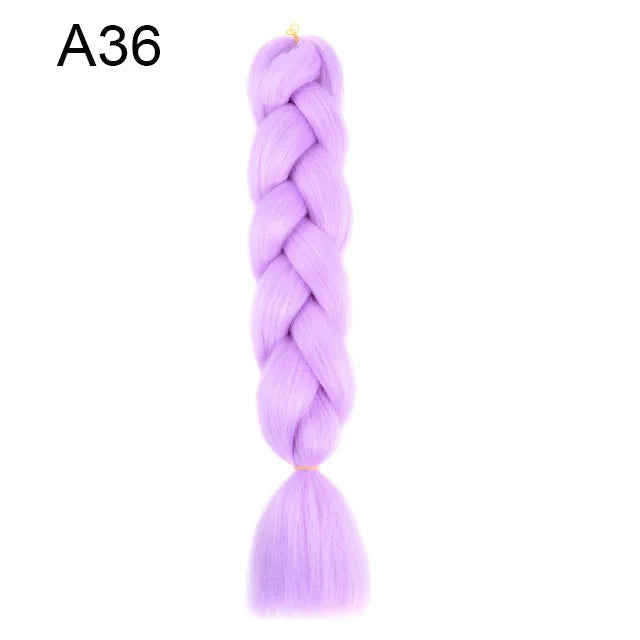 24Inch Synthetic Braiding Hair Extens