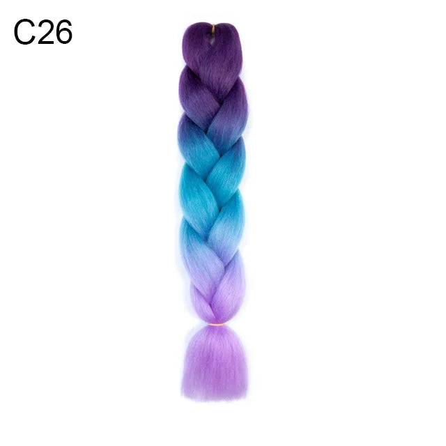 24Inch Synthetic Braiding Hair Extens