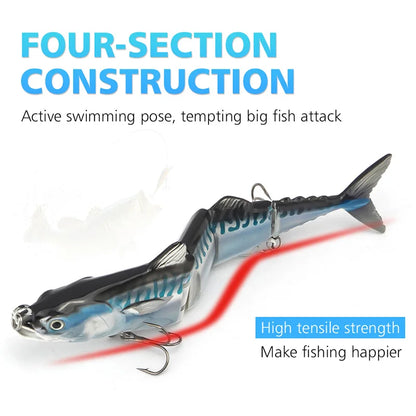 Tuna Fishing Lures Multi Joint Crank