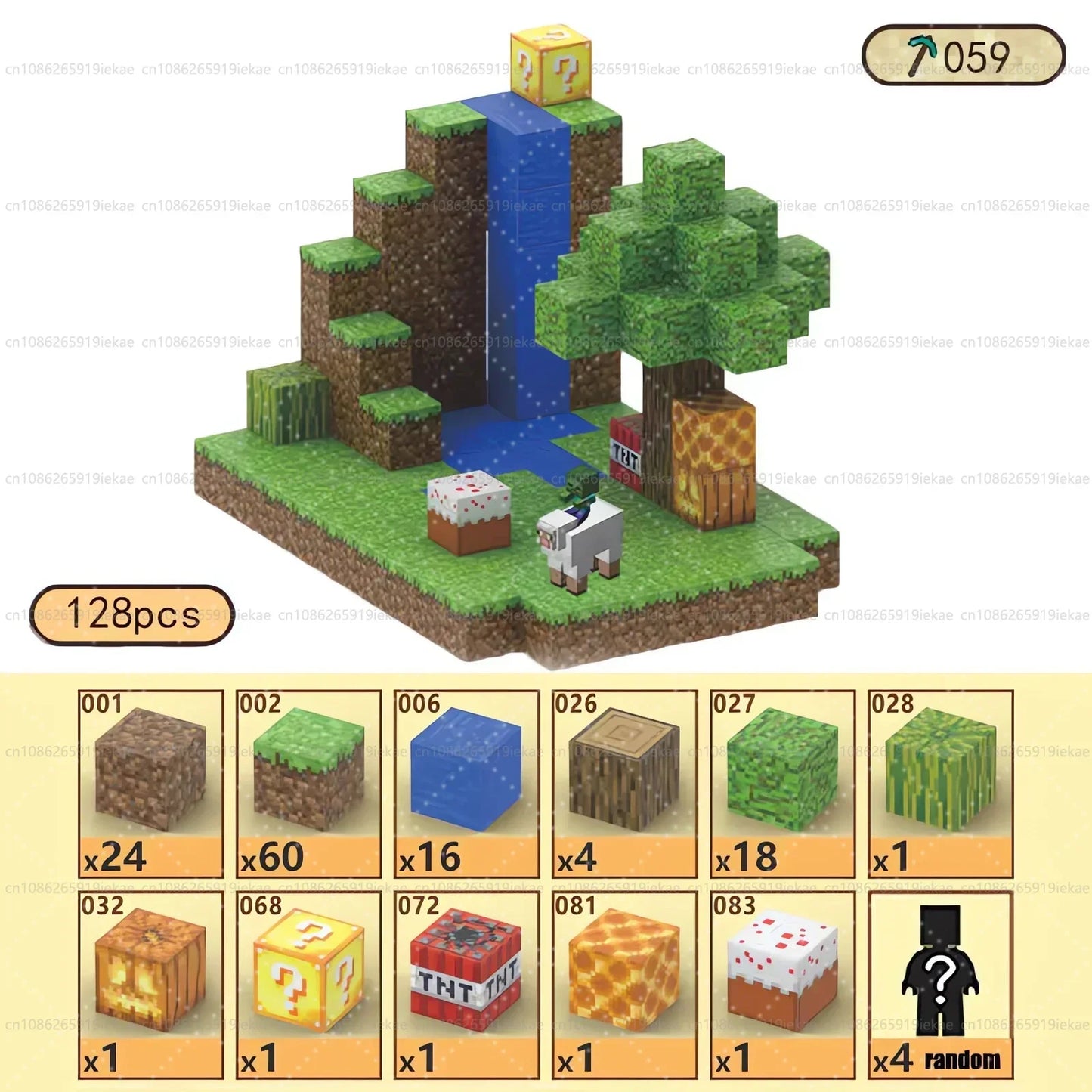 Minecraft Magnetic Building Blocks Mine World Magnet