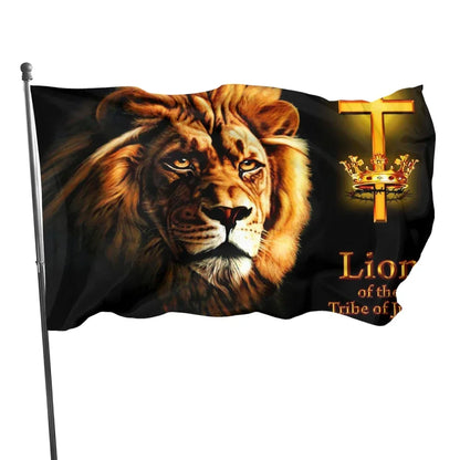 Tribe of Judah Lion Flag,