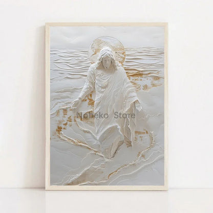 Modern Christian Jesus canvas