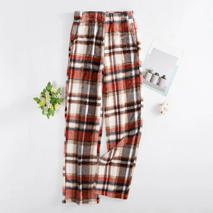 Pajama Pants Plush Sleep Pants Soft