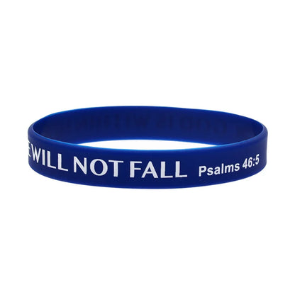 50 Pcs Jesus Silicone Bracelet