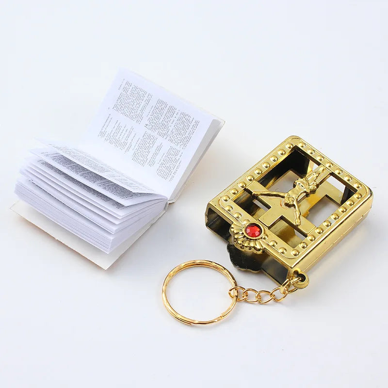 Creative Mini Holy Bible Keychain