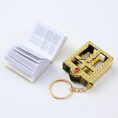 Creative Mini Holy Bible Keychain