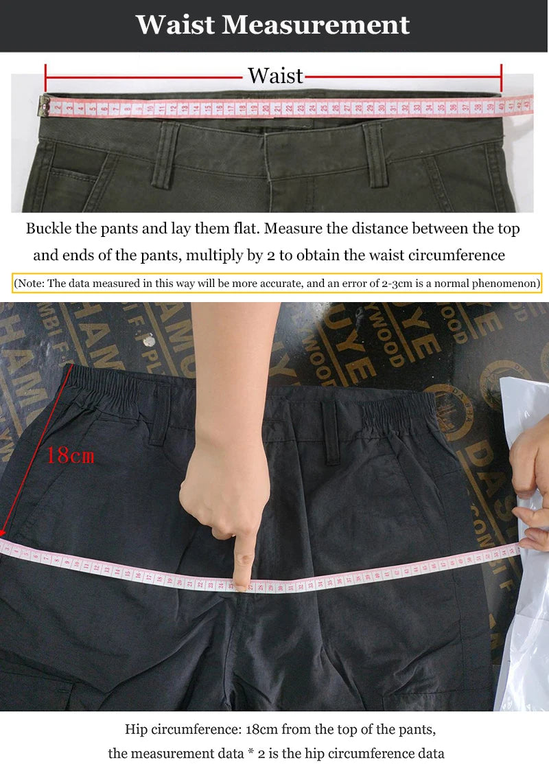 Lightweight Cargo Pants Summer Breathable