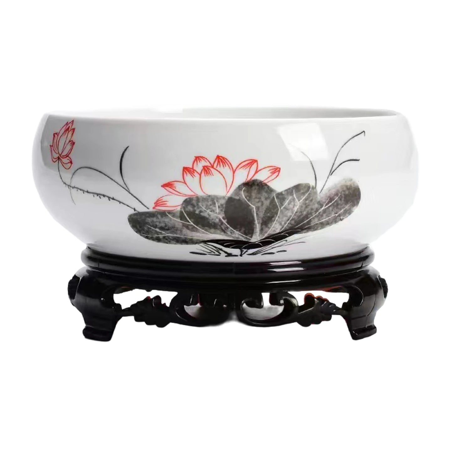 Elegant Bowl Planter Decor Lotus Bowls For Balcony Garden Lotus Bowls