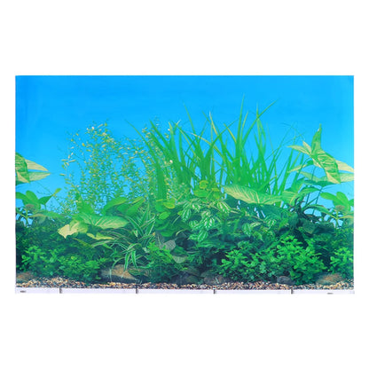 3D Landscape Double Sided Fish Tank Background