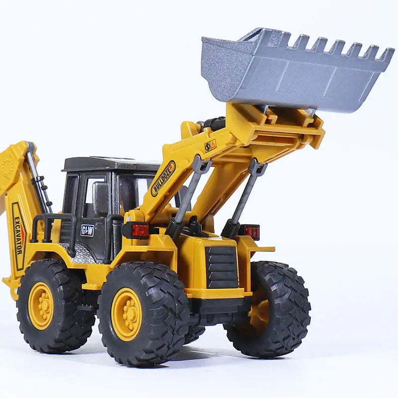 Alloy Tractor Kids Excavator Bulldozer Miniature crane