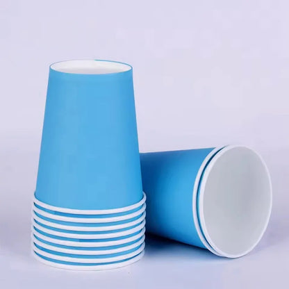 10/20/40PCS Multi-color Disposable Paper Cups