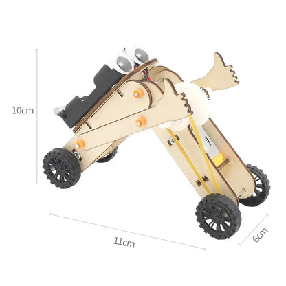Kids DIY Robot Assembling Model Educational Material Kits Science