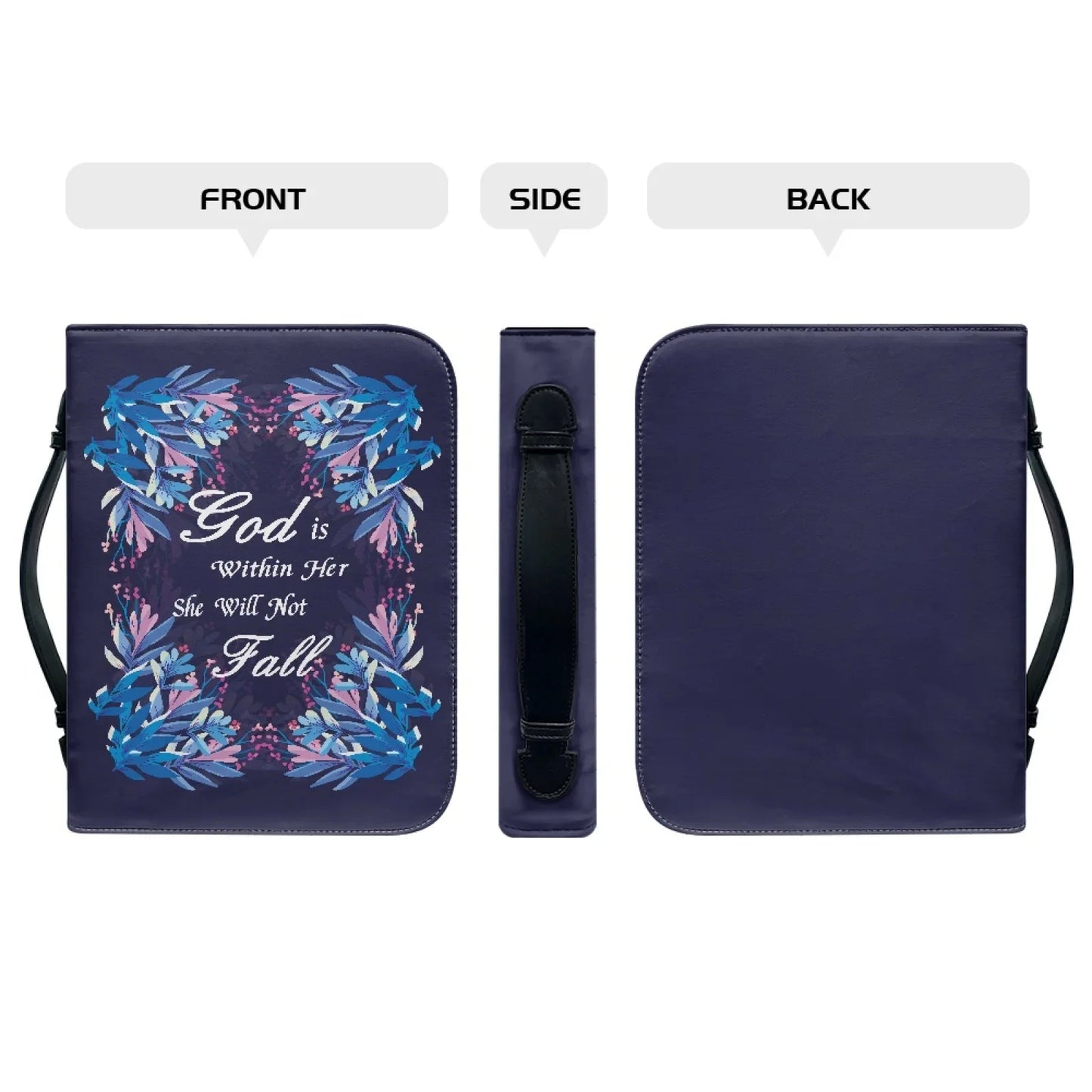 Custom Your Image Print Leather Bible Bag