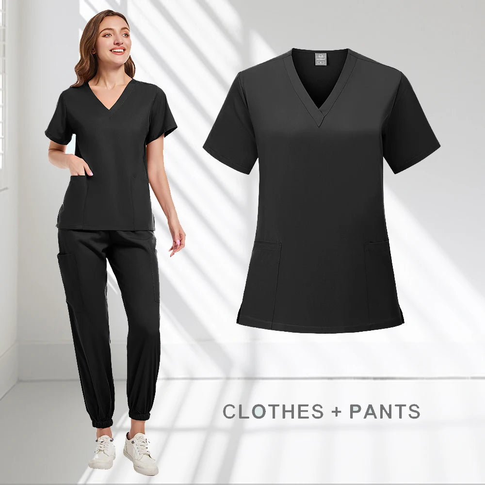 Medical Scrub Suits Uniform Women