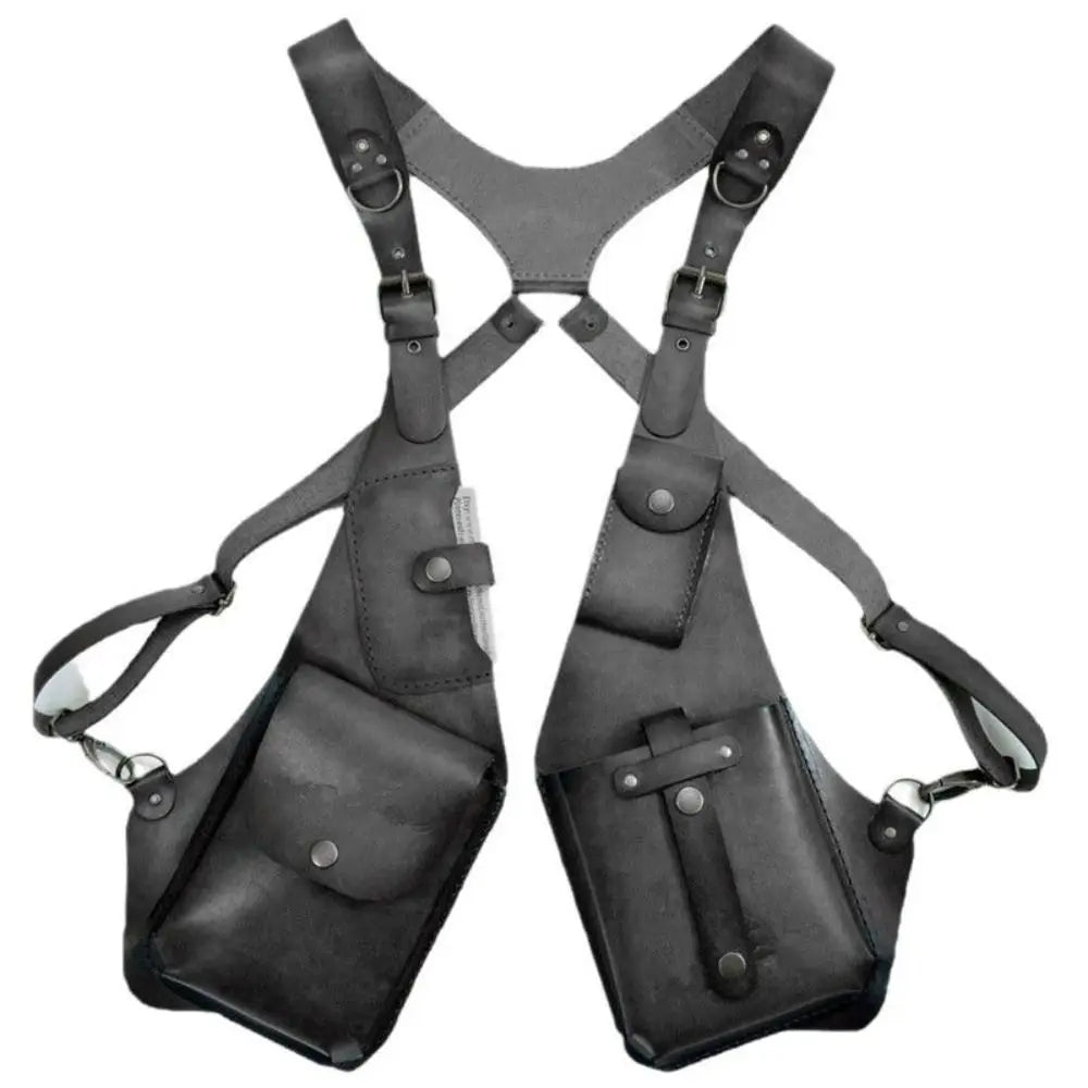 Vintage Underarm Strap Wallet Pocket Vest Bag