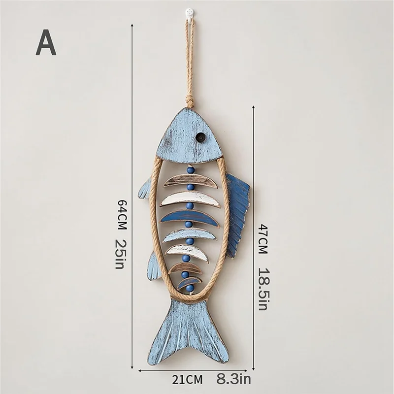 Fish Wall Decor,  Nautical Fish Decoration,