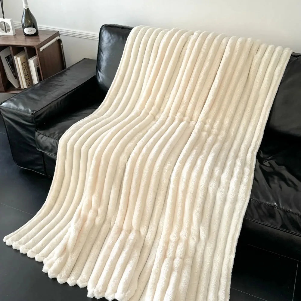 Flannel thick blanlet