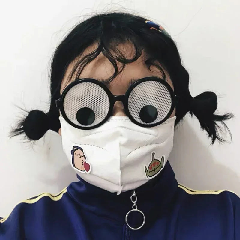 Funny Crazy Party Dress Glasses