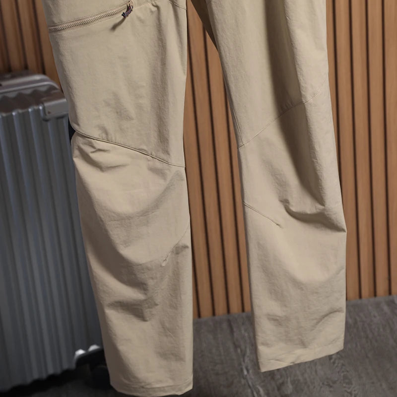 Lightweight Breathable Men's Summer Casual Pants Qui Dry Elastic Soft