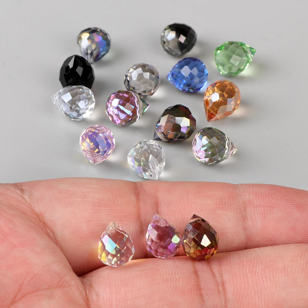 Water Drop  Crystal Glass Beads Czech